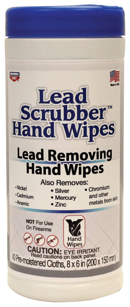 Cleaning Equipment Birchwood Casey BIR 32440          LEAD SCRUBBER HAND WIPES   40PK